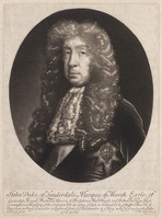 KG 15072
<br/>
Portret van John hertog van Lauderdale
<br/>
<em>Beckett, Isaac (1653 - 1715)</em>